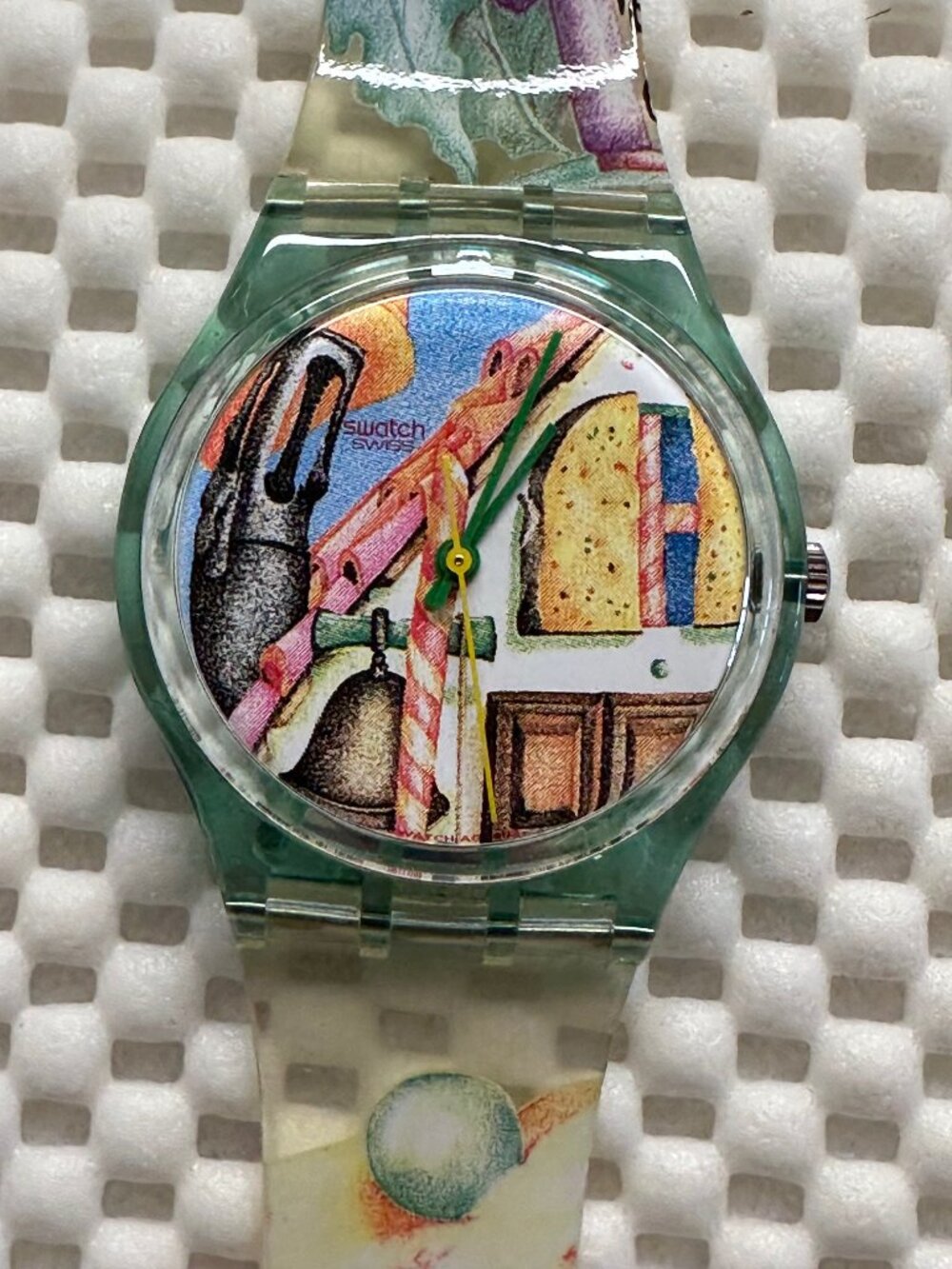 Swatch Watch Le Chat Botte GG123 Vintage 1993